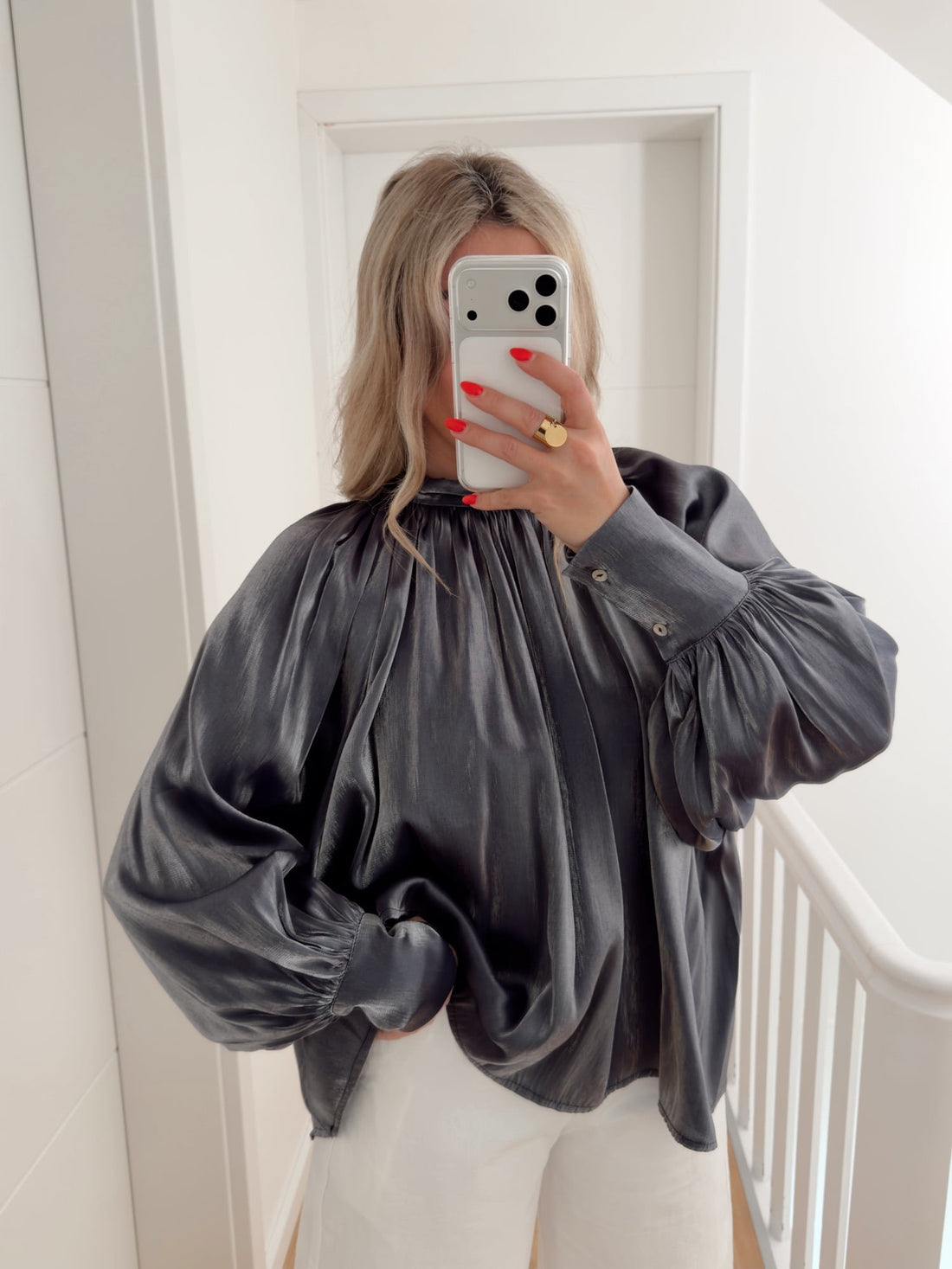 Blouse AUGUSTINE - Bleu