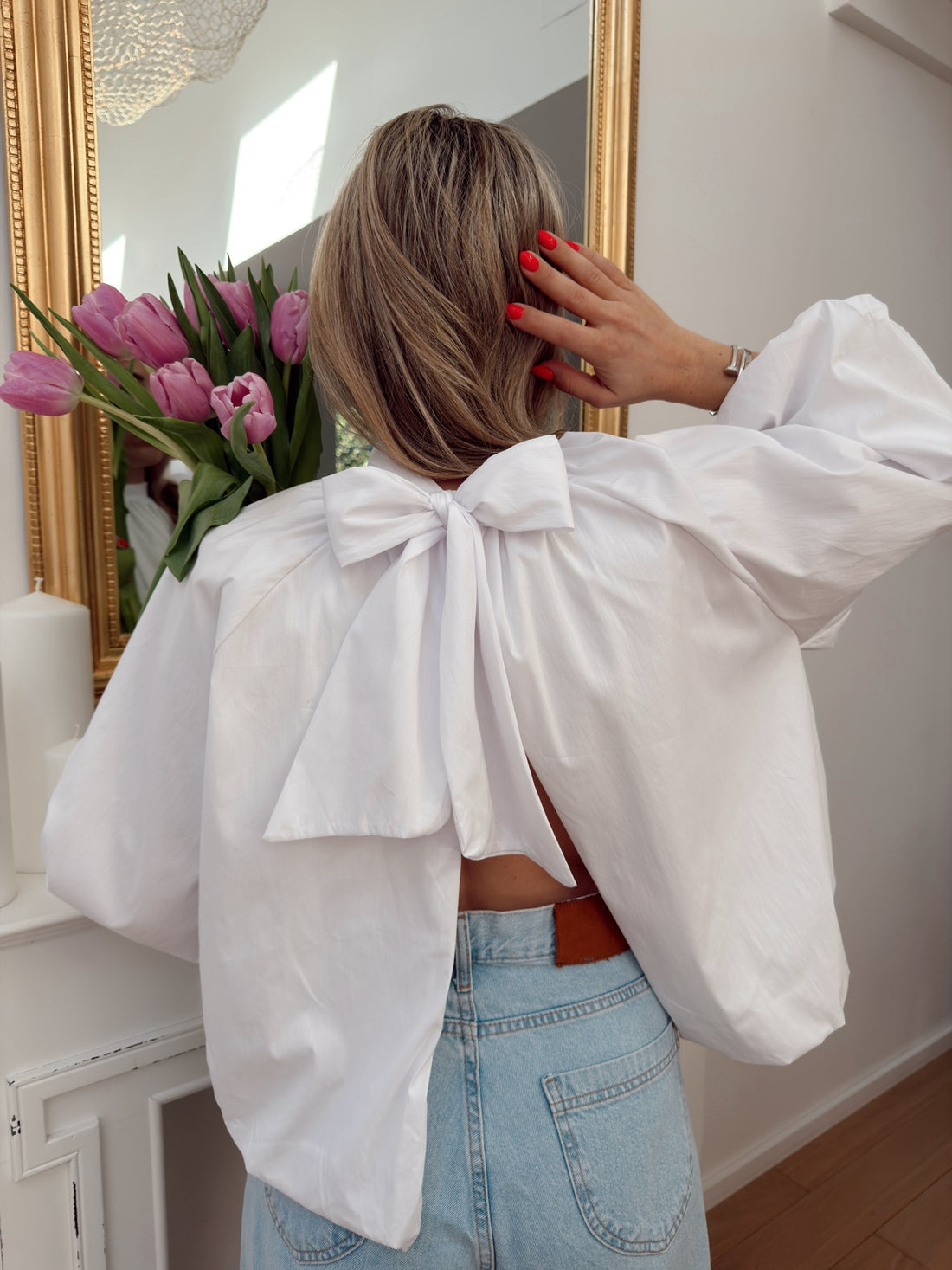 Blouse BELLA - Blanc