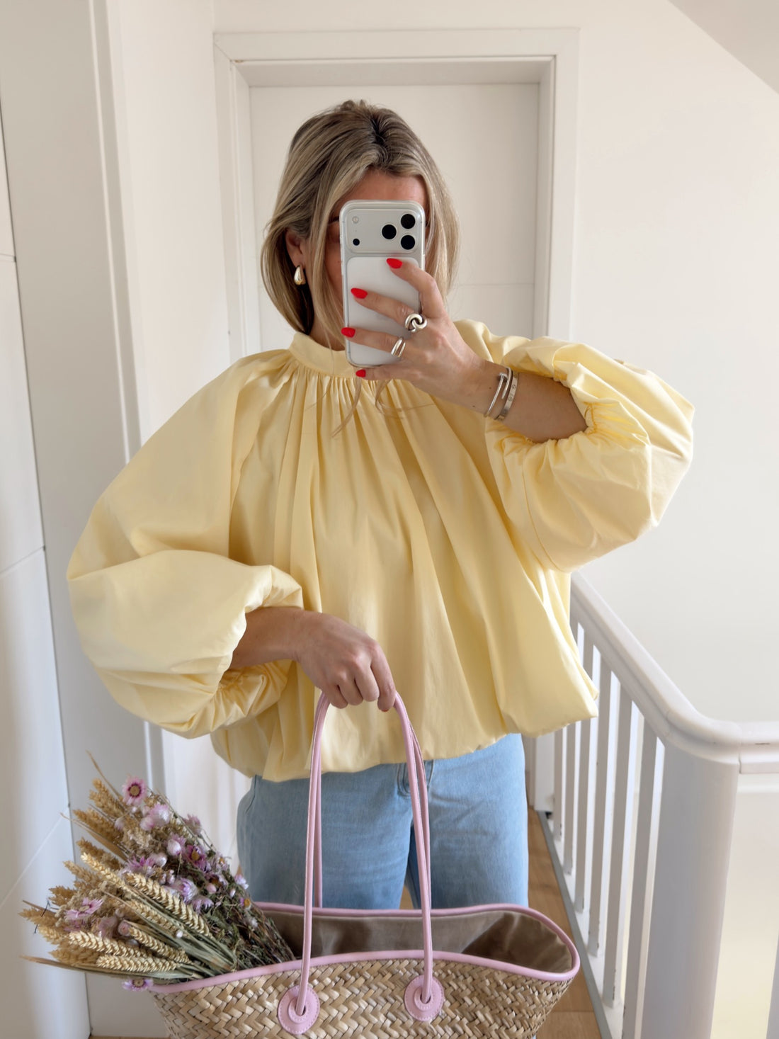 Blouse BELLA - Jaune
