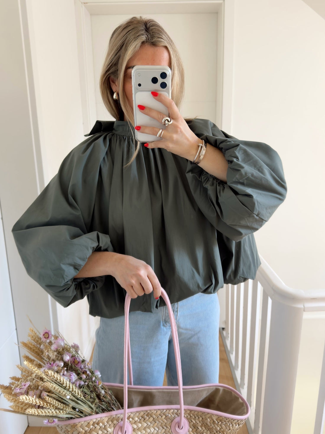 Blouse BELLA - Vert