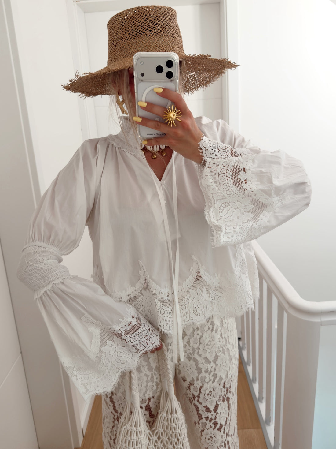 Blouse CATRINEL - Blanc