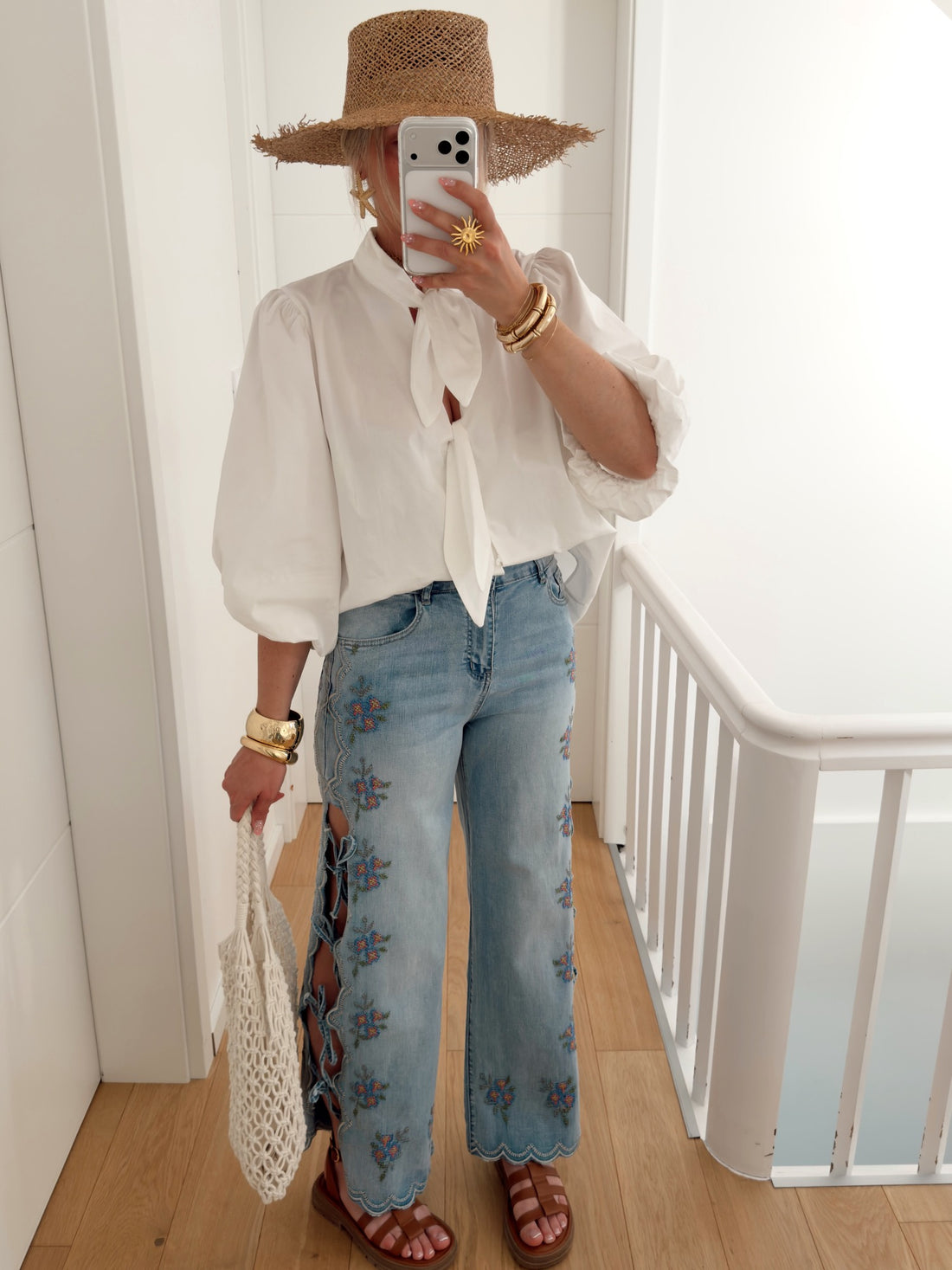 Blouse FOSTER - Blanc