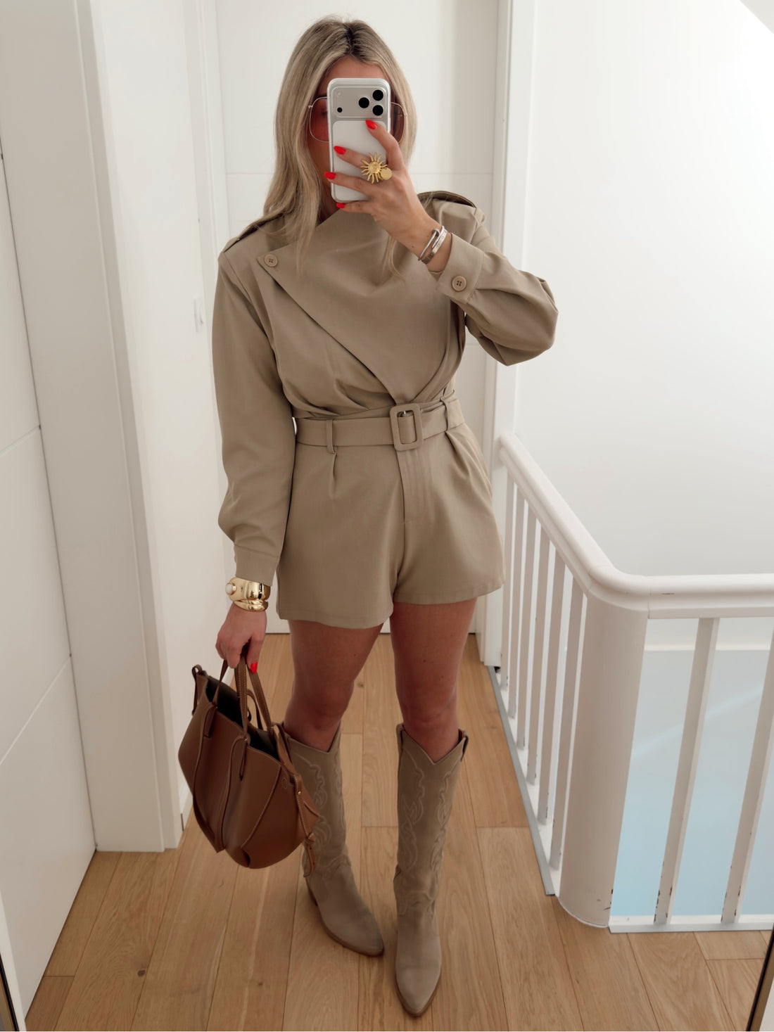 Combishort JUDITH - Beige