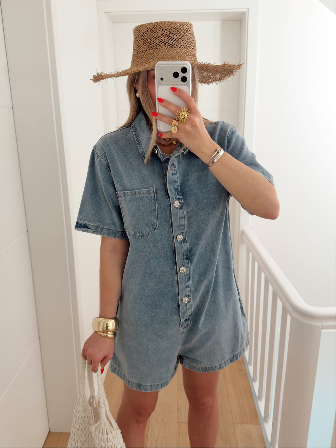 Combishort LEANDRE - Bleu