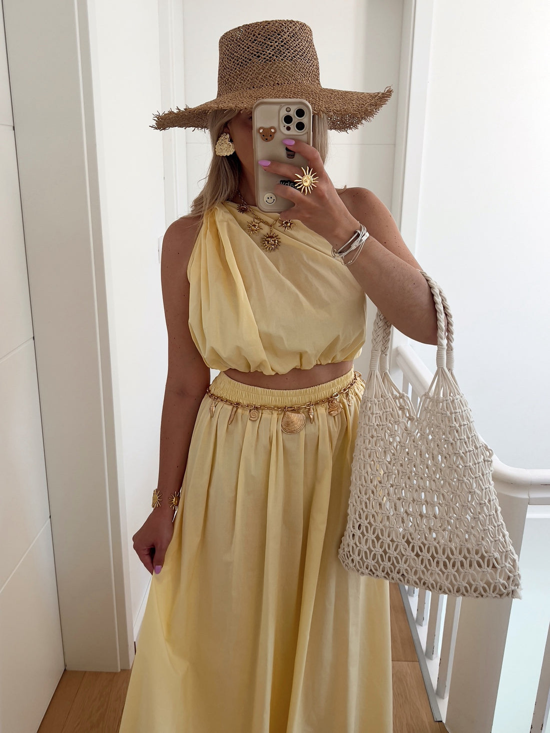 Ensemble PONCHE - Jaune