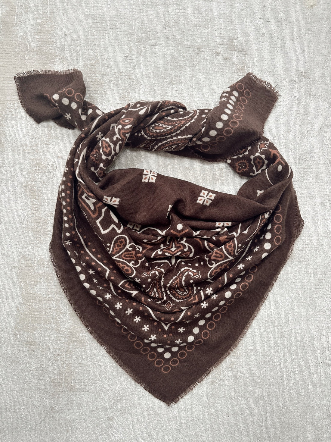Foulard FLORY - Marron