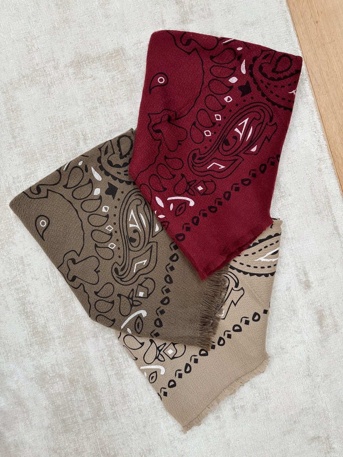 Foulard HAVEN - Rouge