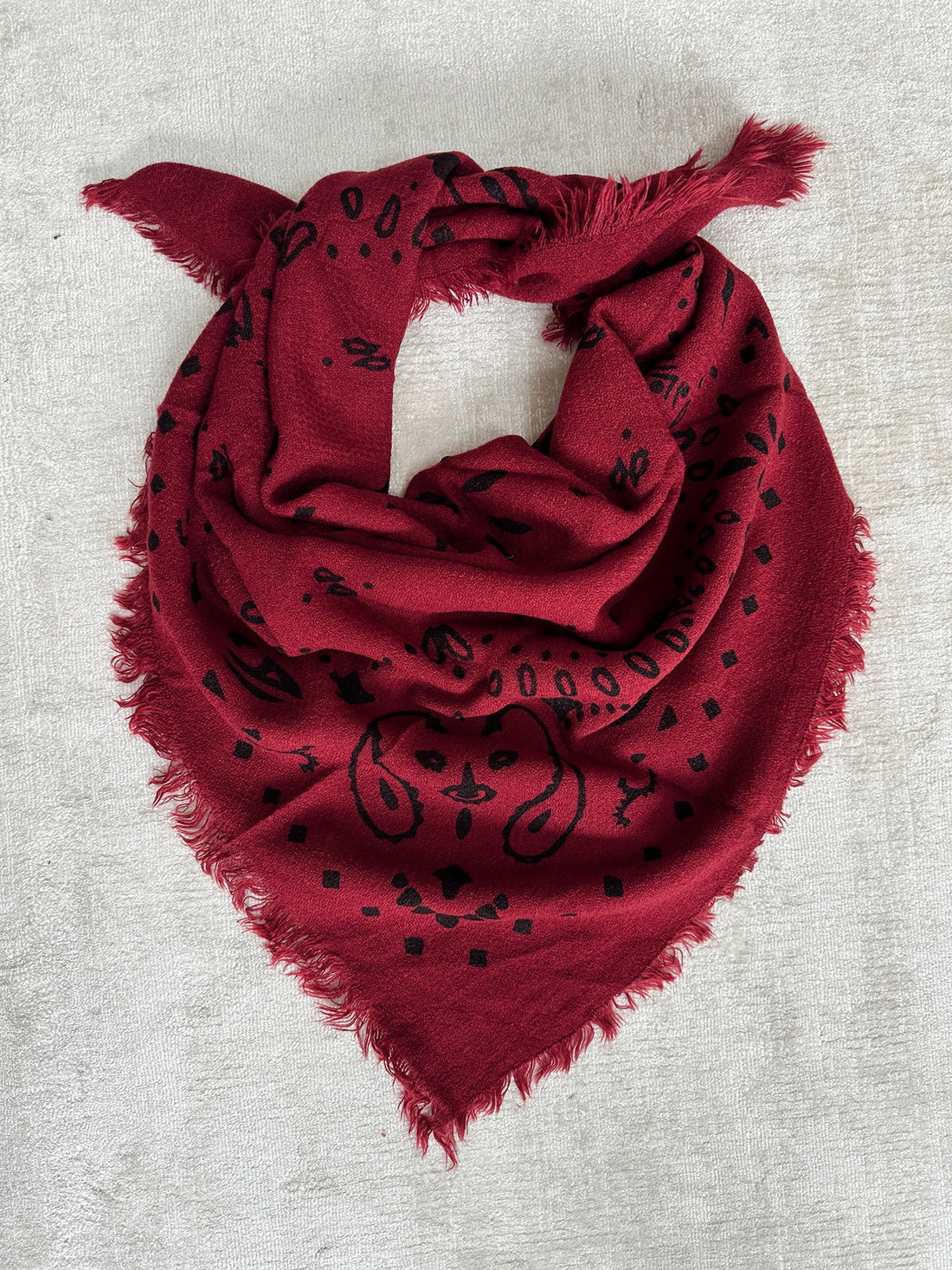 Foulard JAIPUR - Rouge