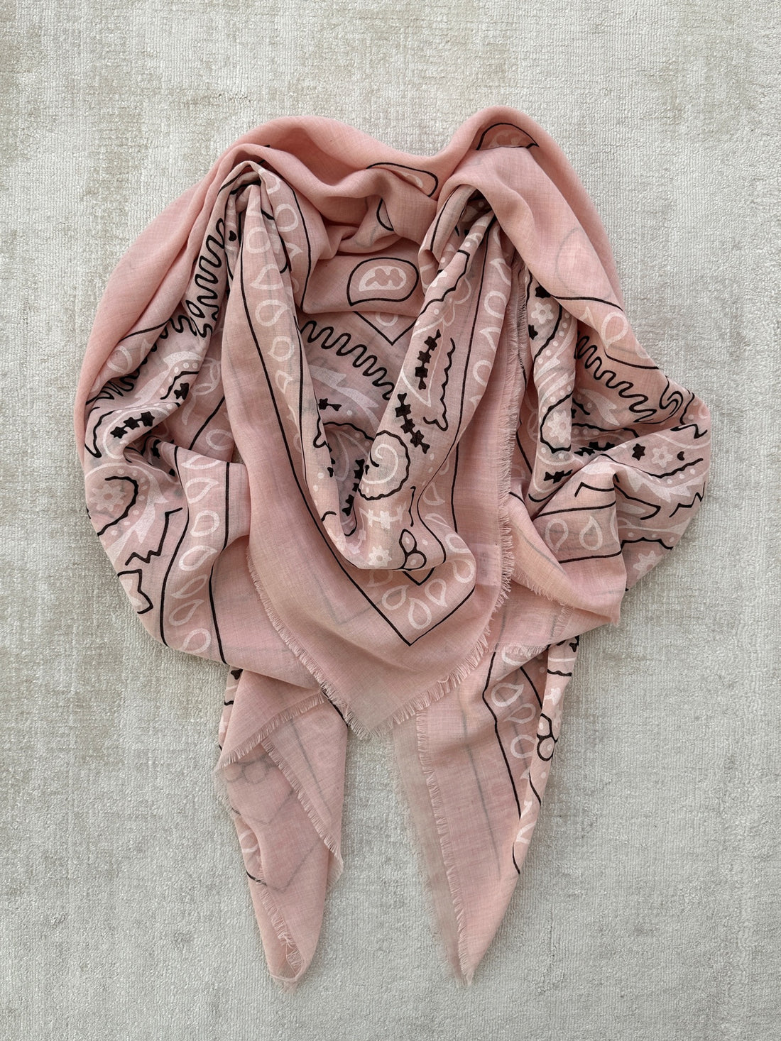 Foulard KAREN - Rose