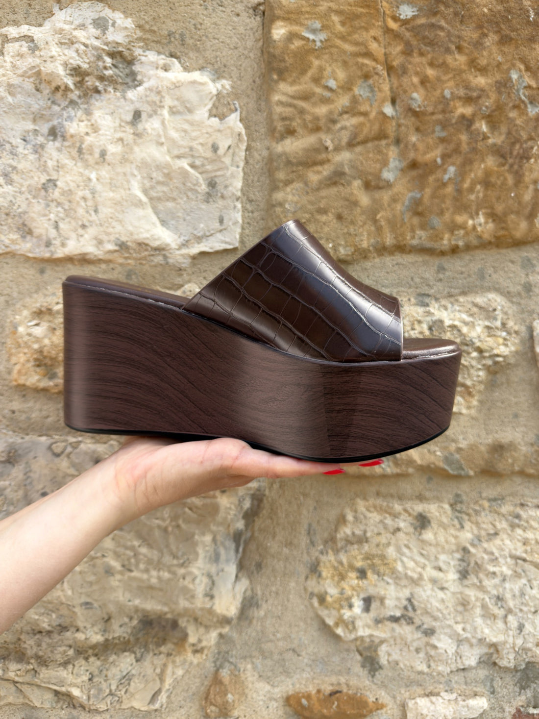 Mules SANTINA - Marron