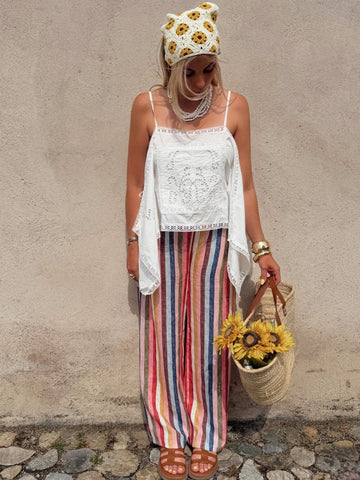 Pantalon ANTIBES - Rose