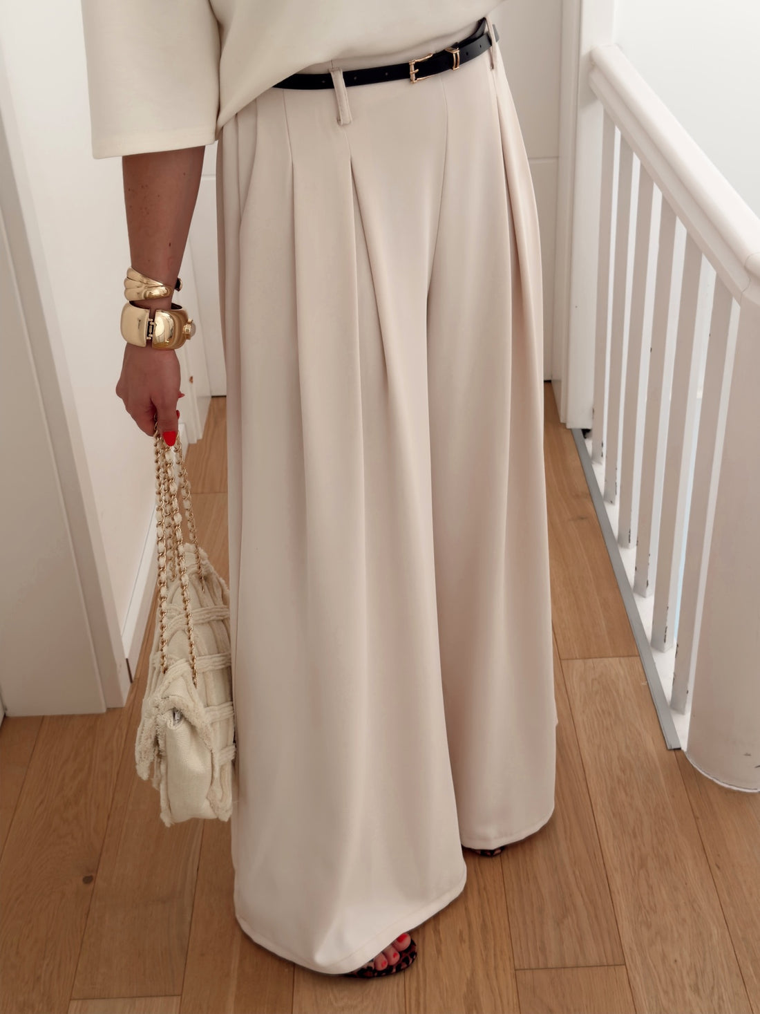 Pantalon PRISCILLIA - Beige