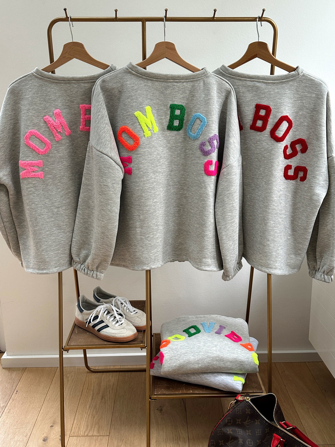 Pull MOM BOSS - Gris