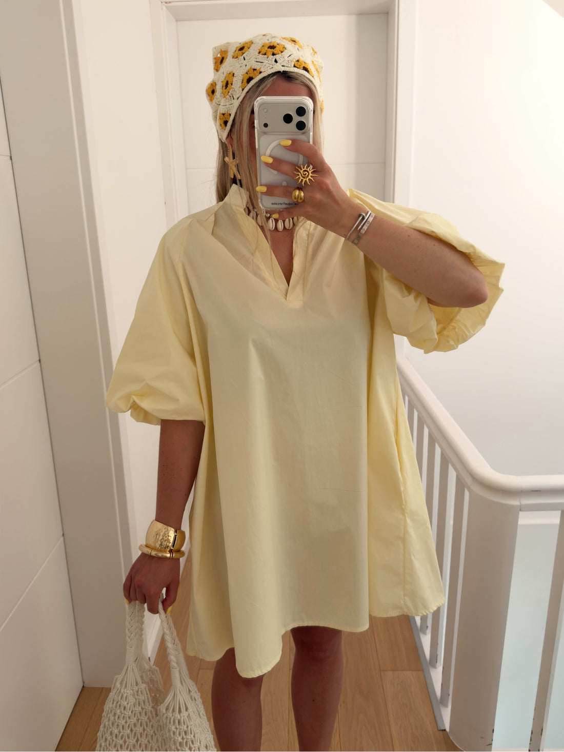 Robe ASTRID - Jaune