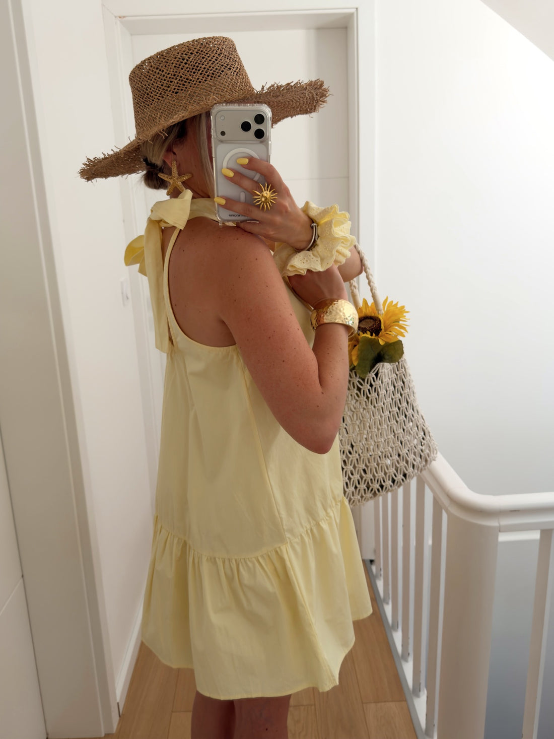 Robe CALUM - Jaune