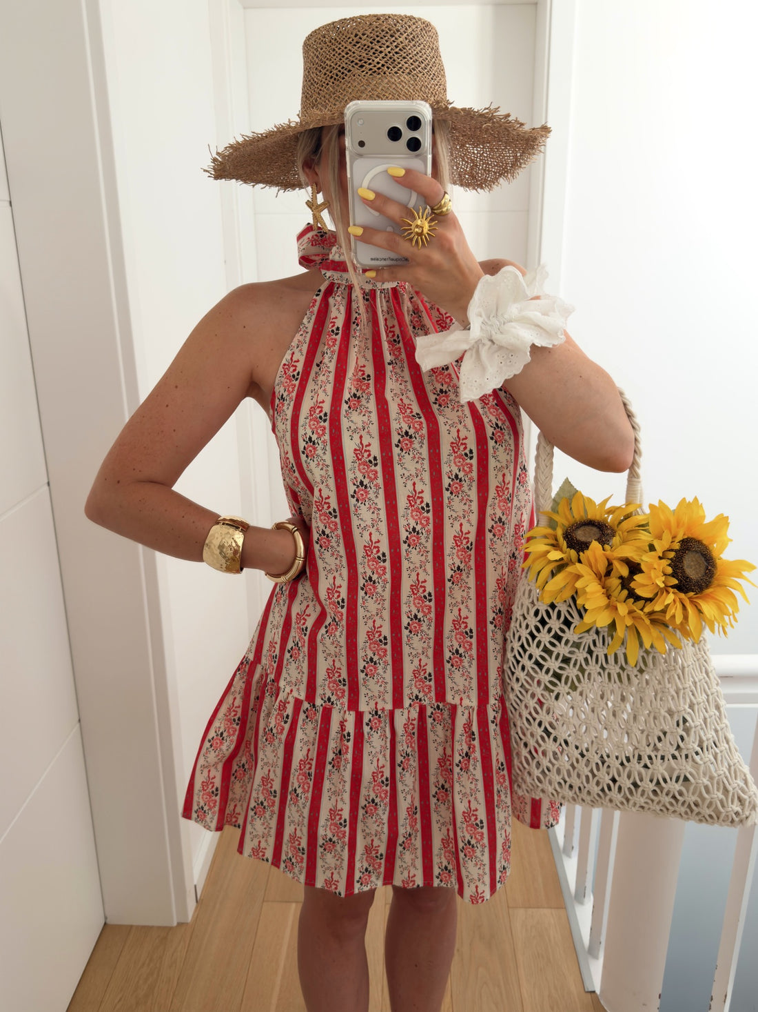 Robe CANOHA - Rouge