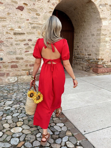 Robe LISBOA - Rouge