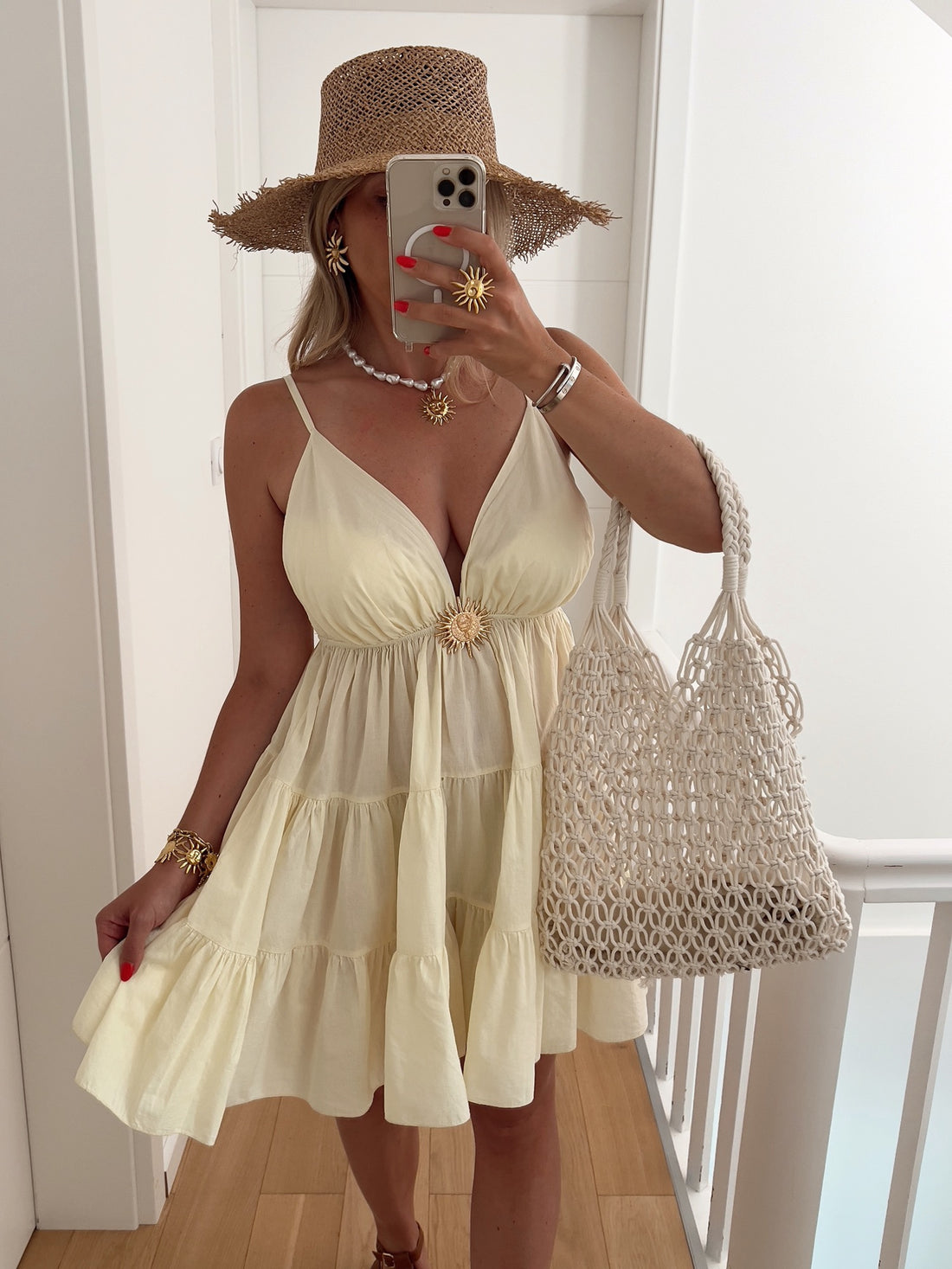 Robe LOLA - Jaune