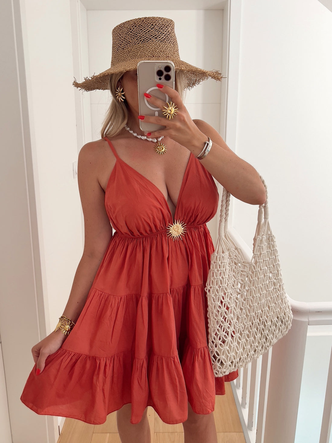 Robe LOLA - Rouge