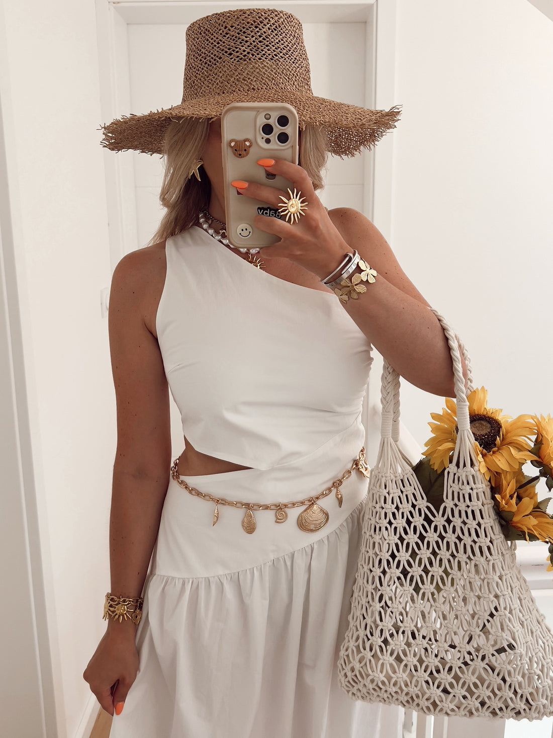 Robe LOUISA - Blanc