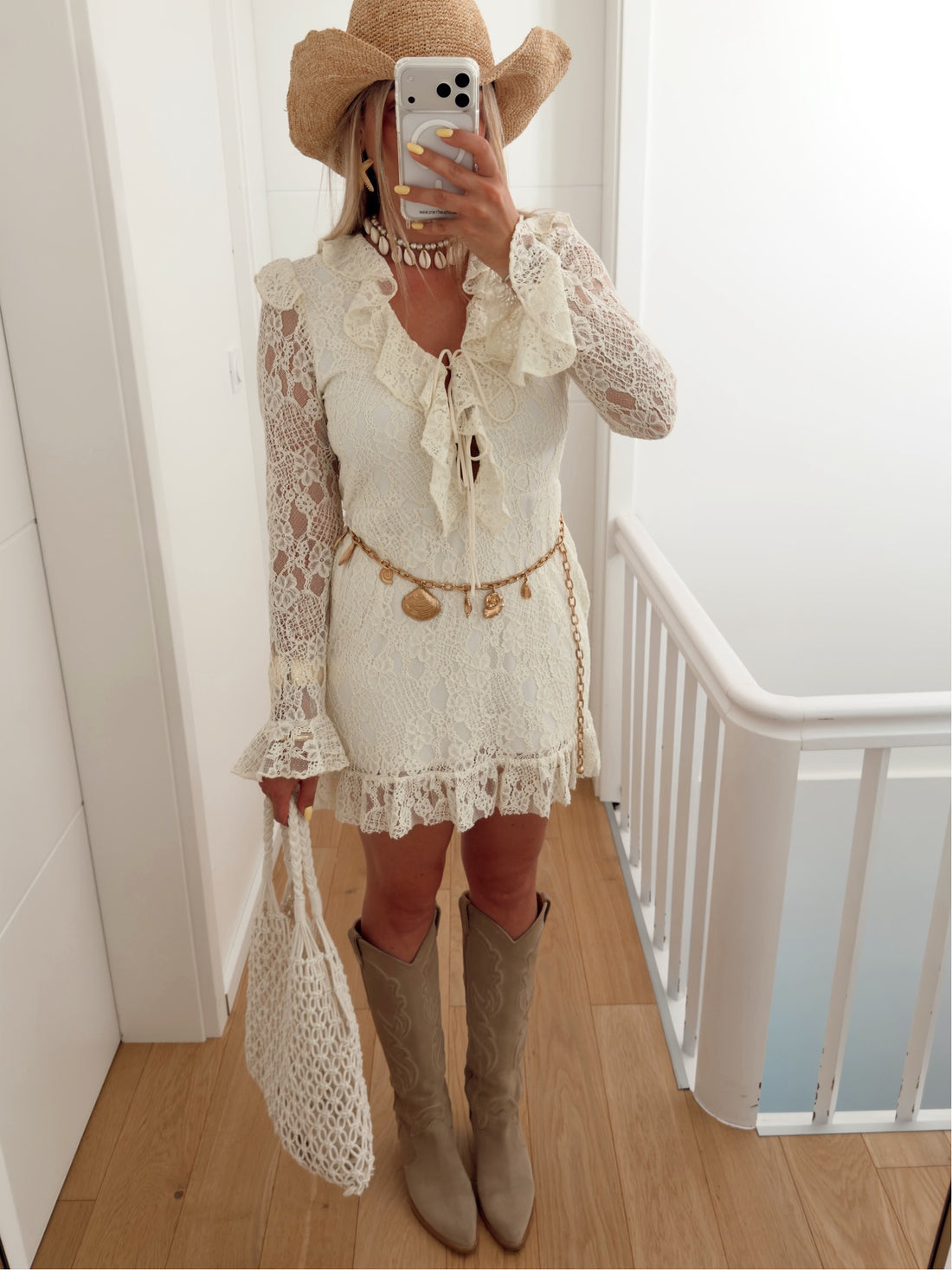 Robe NARA - Blanc