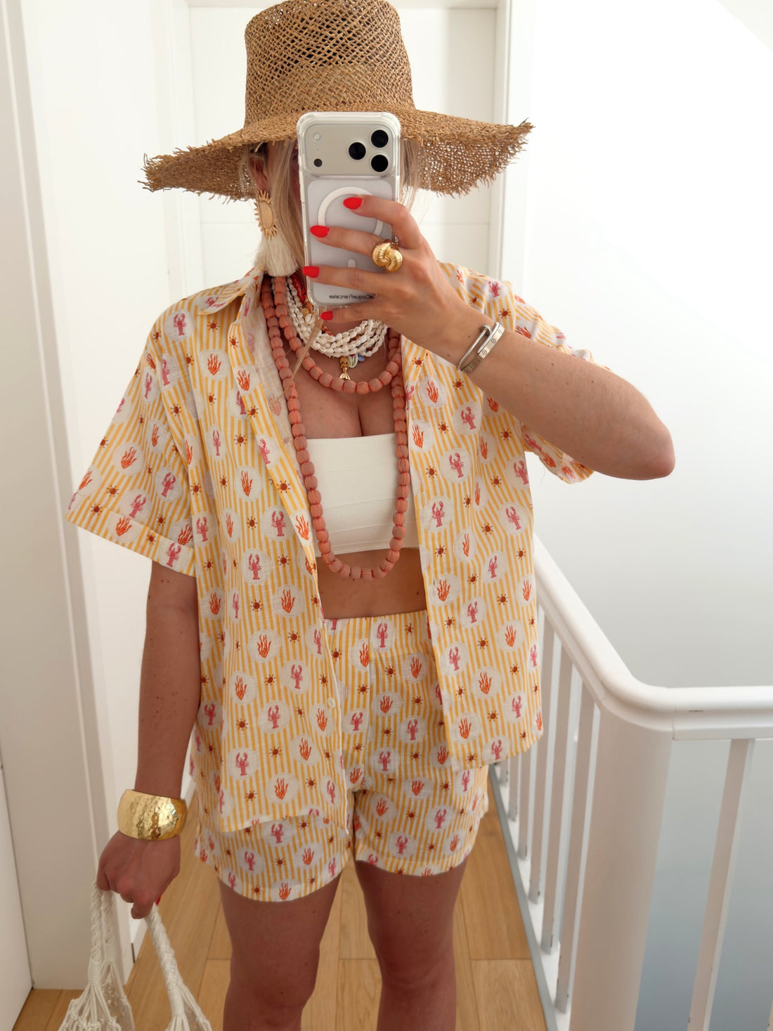 Short SUNFETTI - Jaune