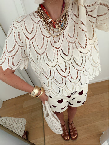 T-shirt MONIA - Beige