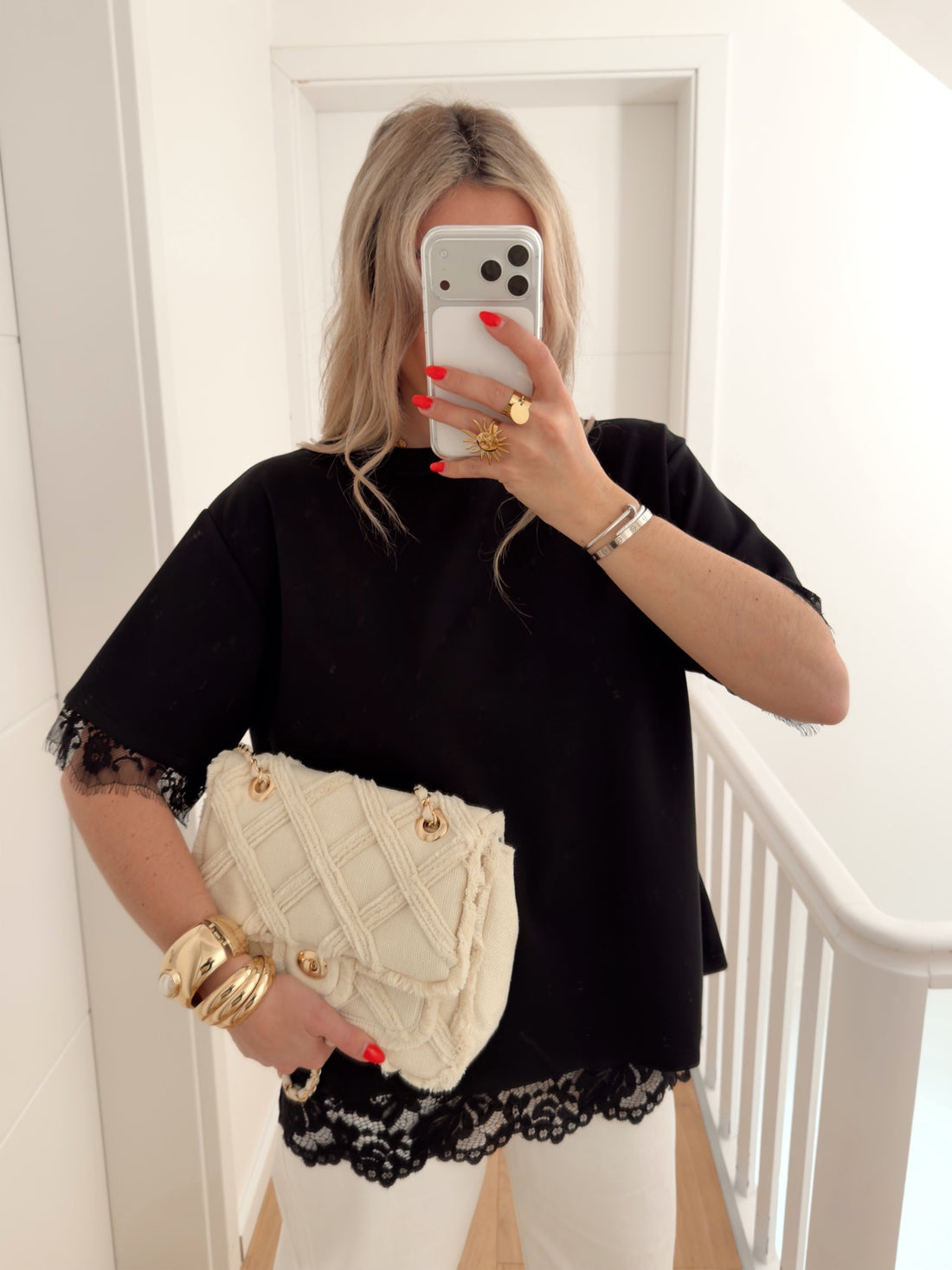 T-shirt MORGANE - Noir