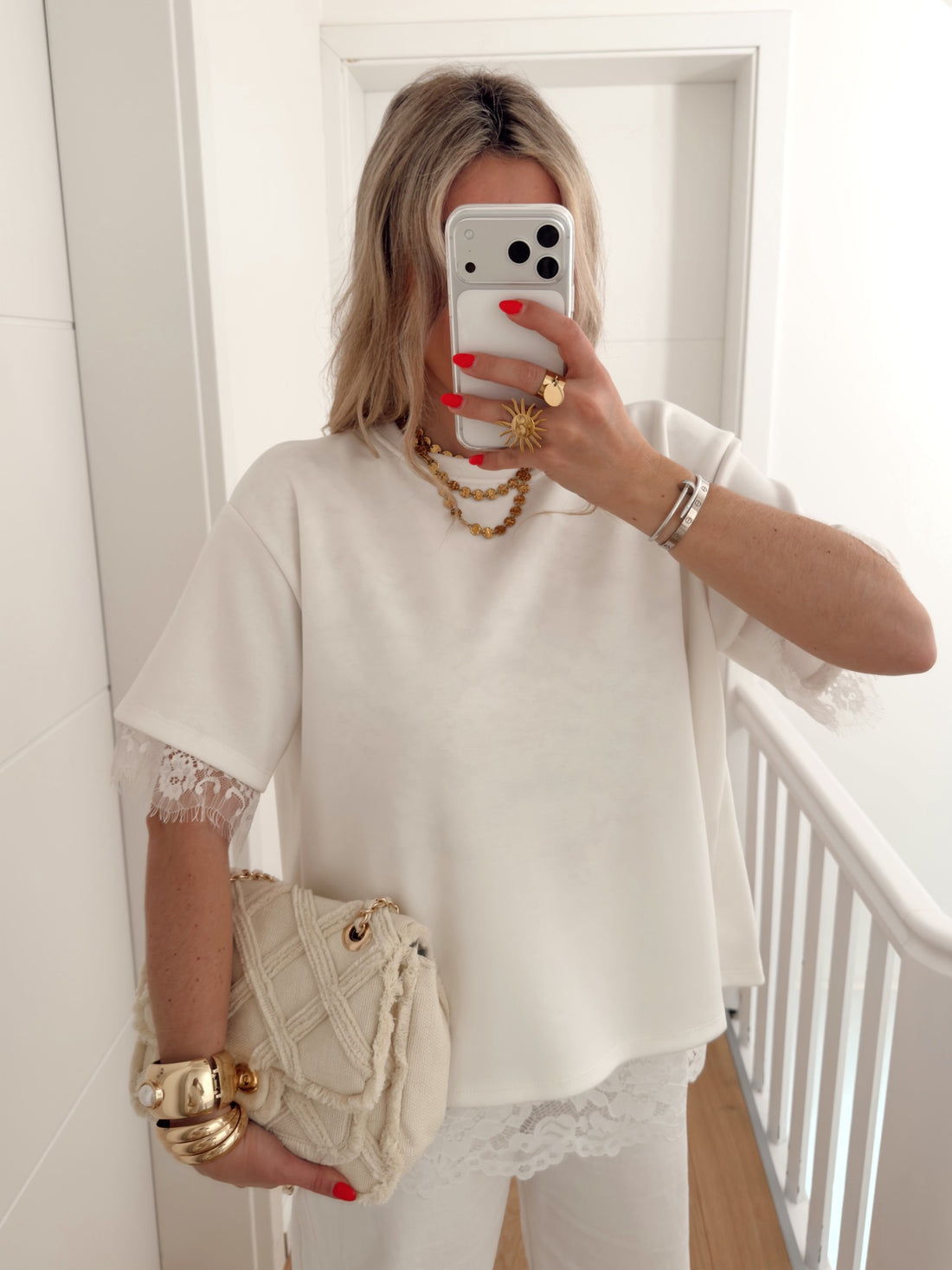 T-shirt MORGANE - Blanc