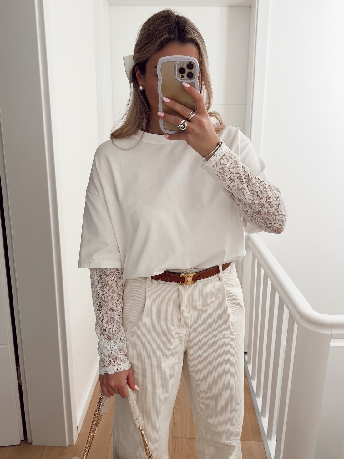 Top MILLER - Blanc